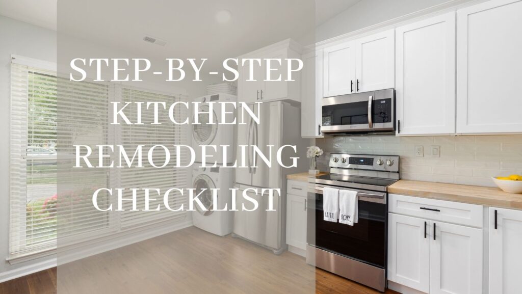 Step-By-Step Kitchen Remodeling Checklist - Kitchen Legend